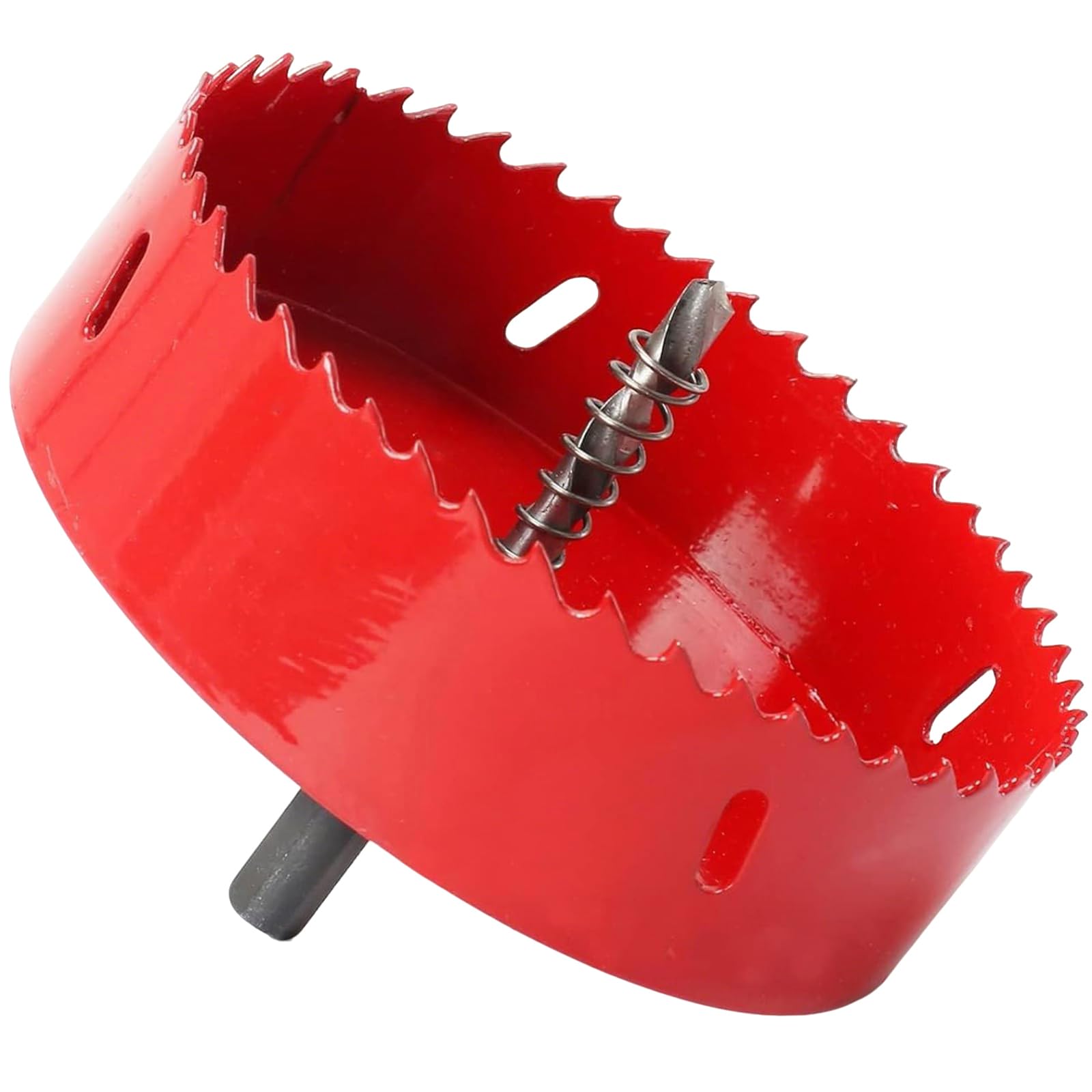 COEWUR 100mm Hole Saw, Bi-Metal Hole Saws Cutter with Drill Bit