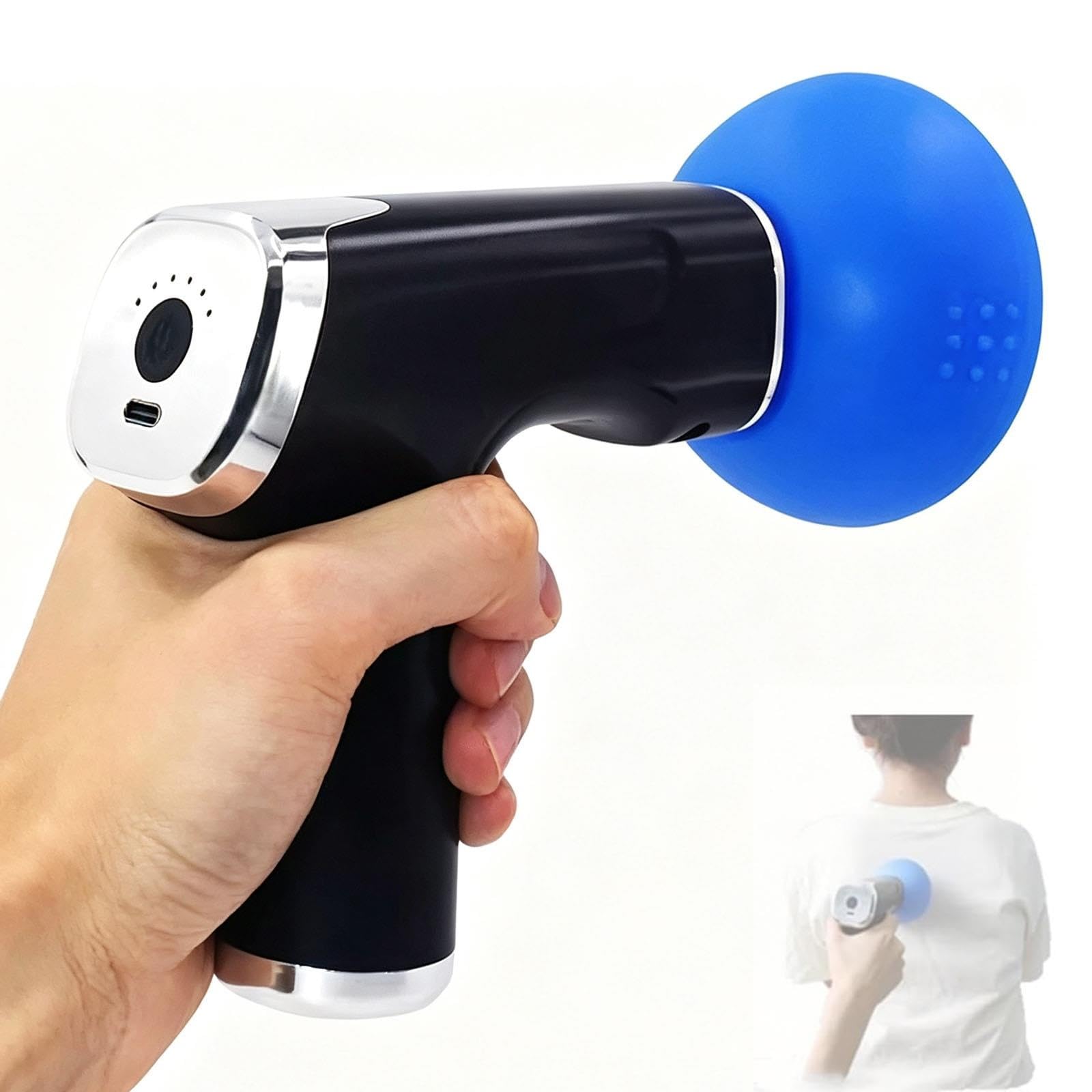 Tasse Percussion Électrique Silicone, Dispositif D'élimination Mucus