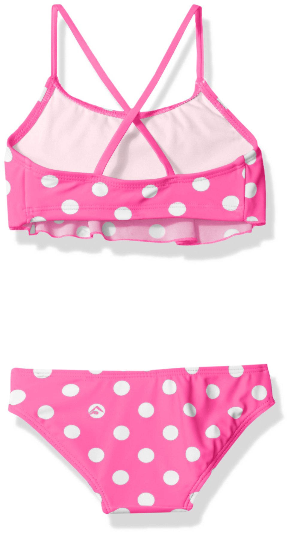 Kanu Surf Karlie Flounce Bikini Beach Sport 2-Piece Swimsuit - Traje de baño de Dos Piezas Niñas