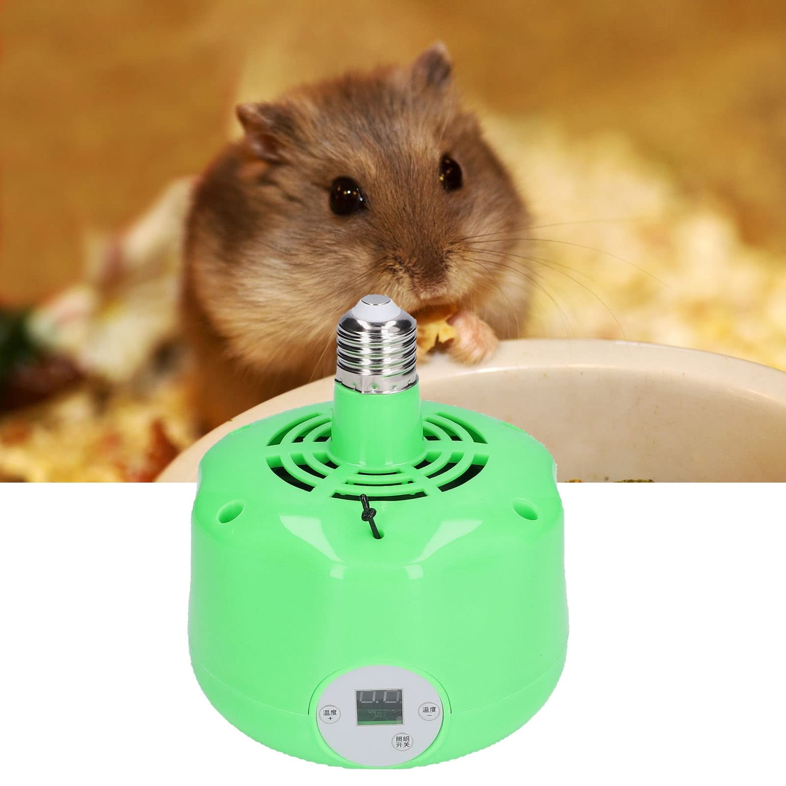 Natudeco Lampe Chauffante Poulailler - Température Constante Automatique - Élevage Volaille & Animaux