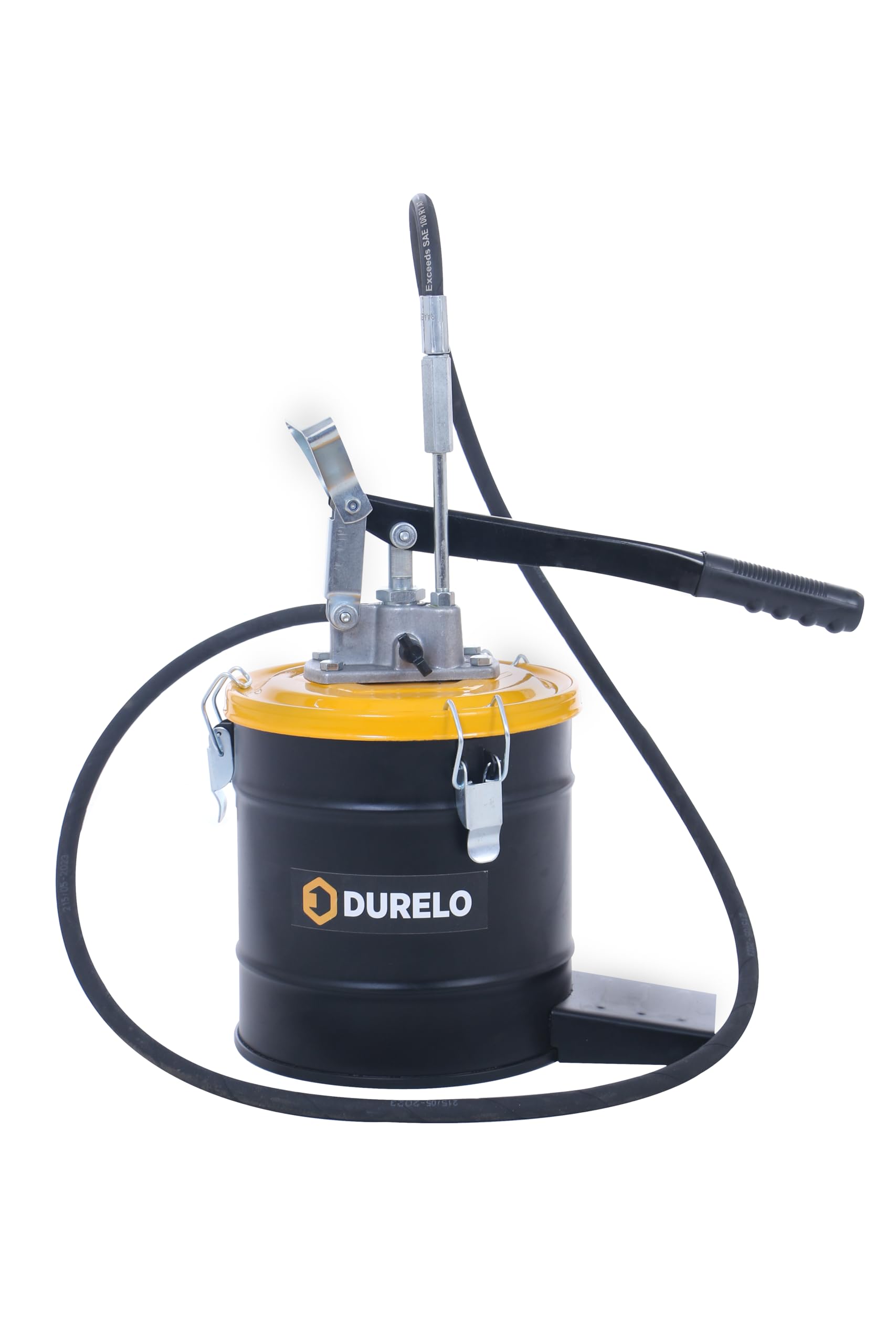 DURELO GBP-600 Grease Gun Bucket Pump 6kg | High Pressure Grease Pump Complete with Hose 2mtr & Handle, Pressure 4000psi (275BAR) (B0CRB3DXW7) Amazon Price History, Amazon Price Tracker