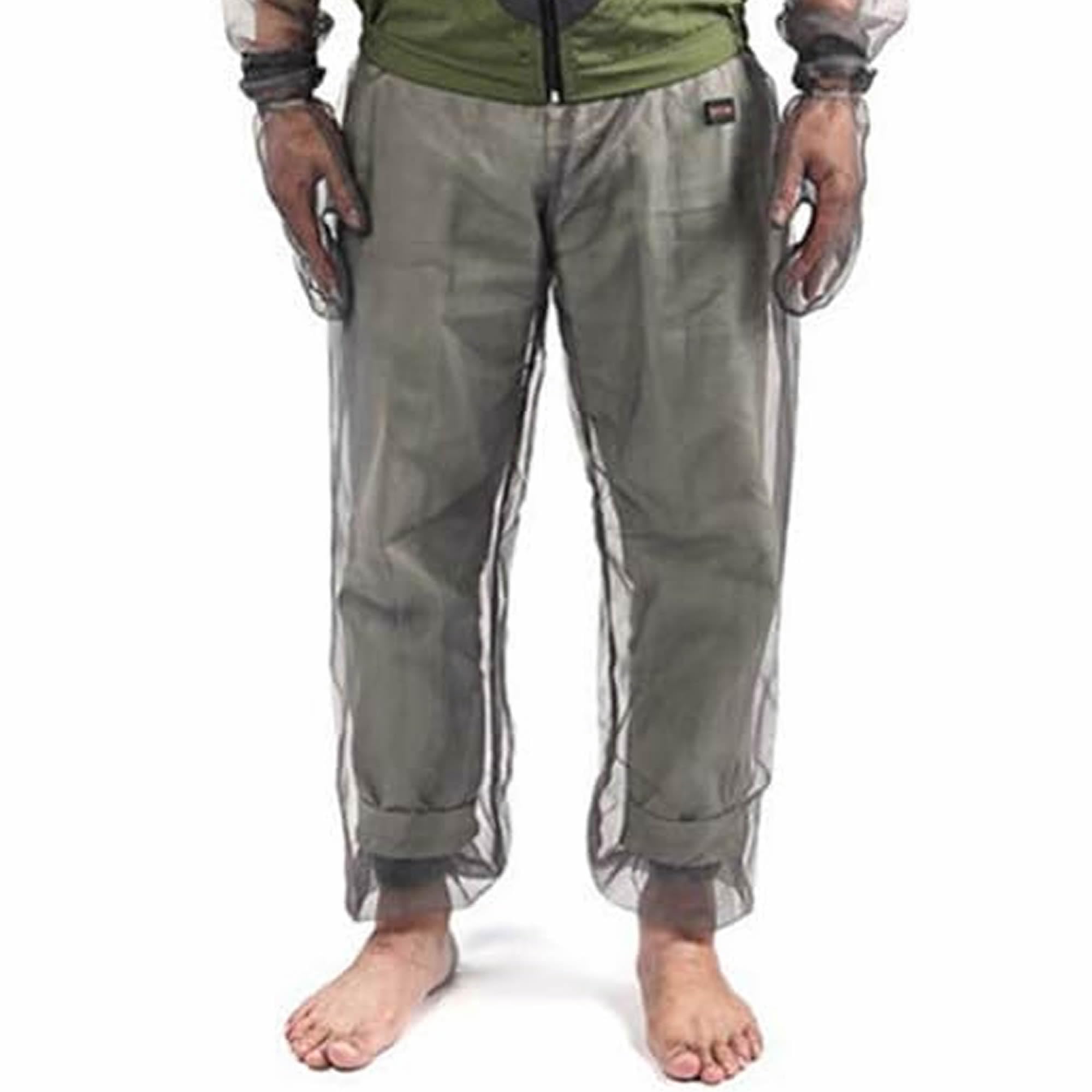 Purple Turtle Midge Trousers - Green/Grey - for Midges, Mosquitoes, Flies, Gnats and Other Biting Insects - Medium