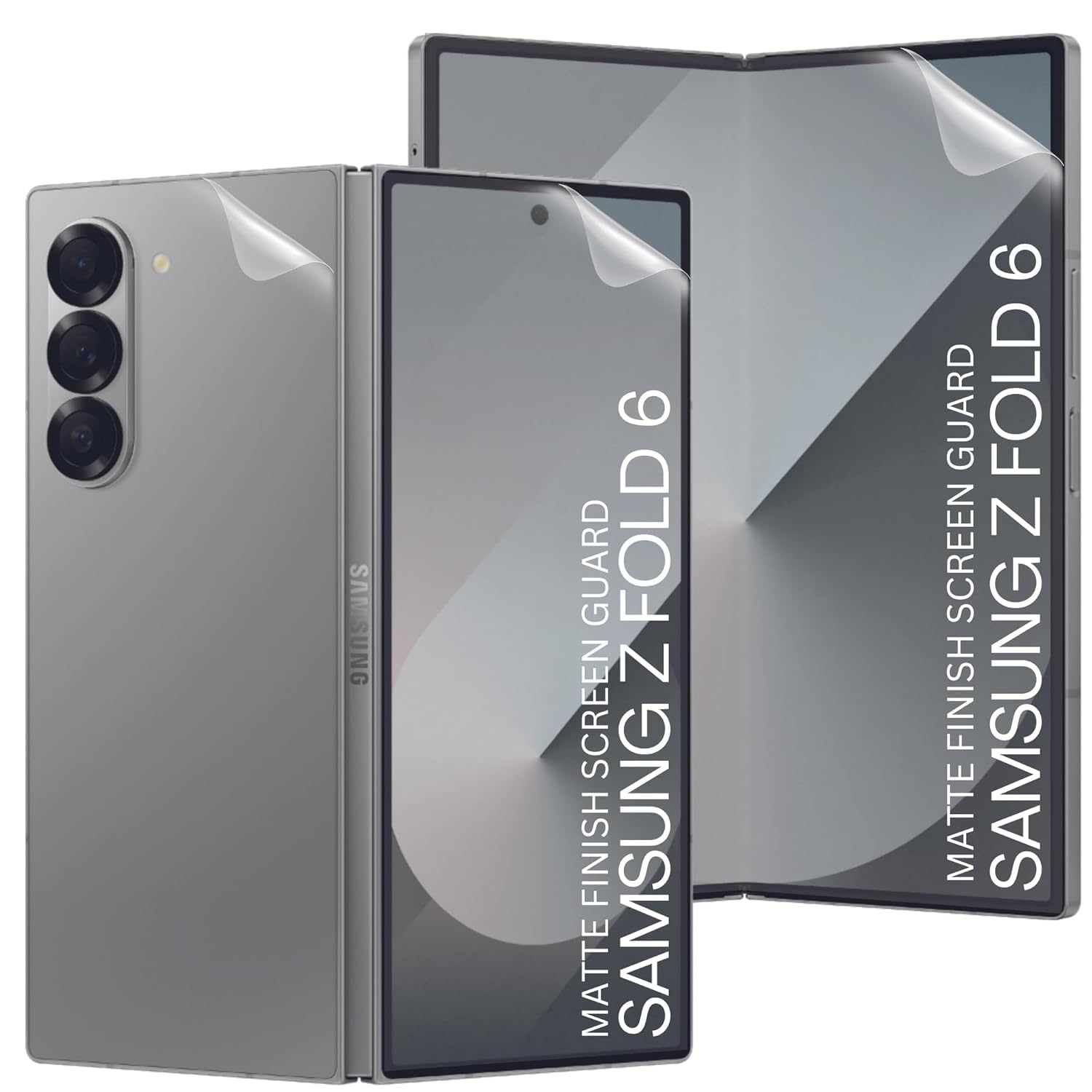 Samsung Galaxy Fold 6 Matte Screen Protector - Anti-Glare, Scratch Resistant, HD Clarity (Set of 4) (Front + Back + Inside Screen + Hinge Screen Protector) for Samsung Z Fold 6(Matte) (B0D9FS2WPW) Amazon Price History, Amazon Price Tracker