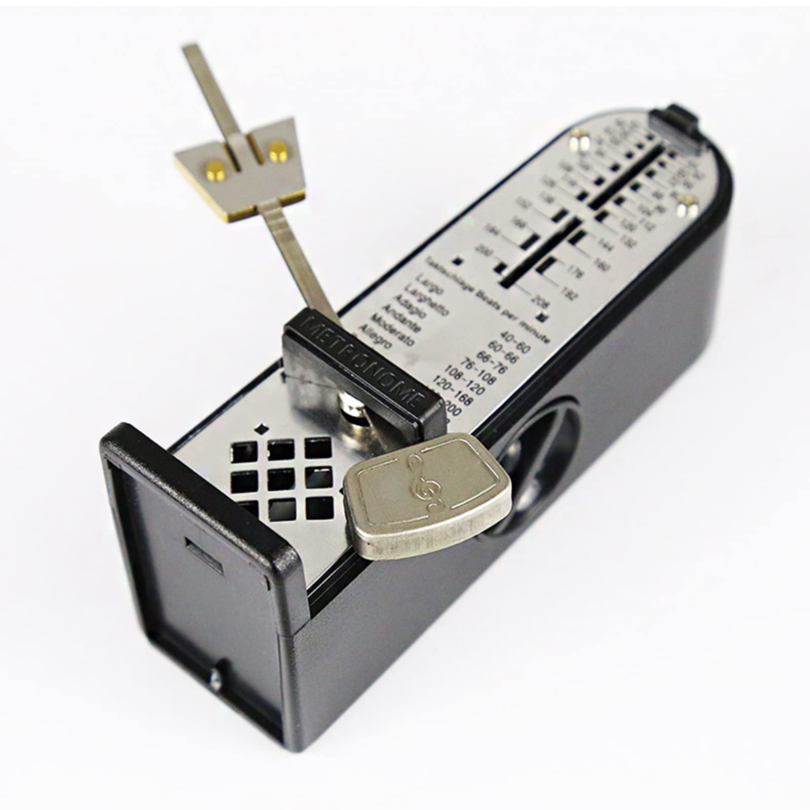 Amazon.co.jp: メトロノーム 振り子 40～208回/分 カバー付き 大音量