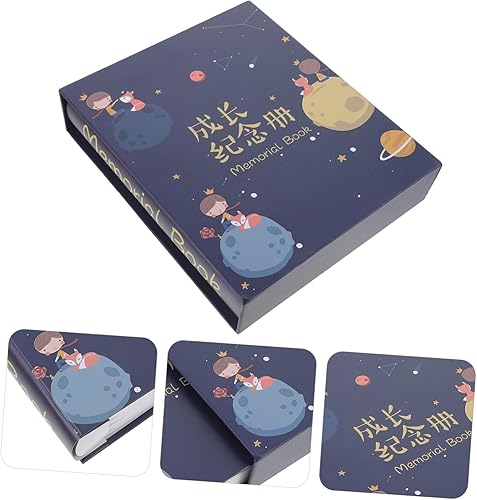 Miniatura 3 de IMIKEYA 6 Photo Album Gift for a Friend Small Photo Book Photo Collector Miniature Dollhouse Container Long-lasting Material Album Scrapbooking