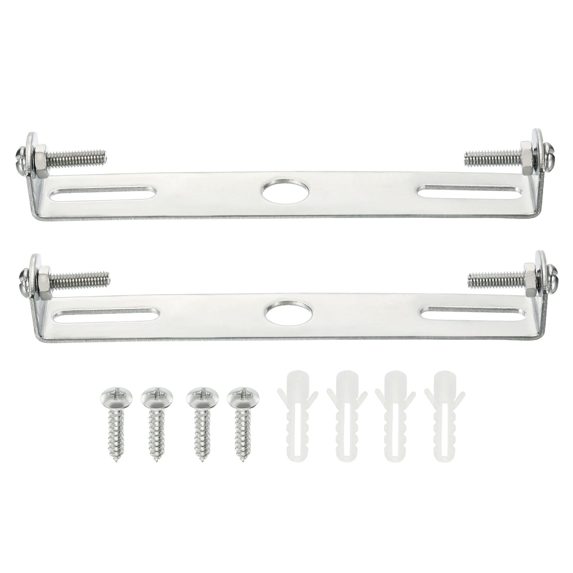Plaque De Suspendre Plafonnier 120x18x17mm - Support Montage Lustre 2 Ensembles