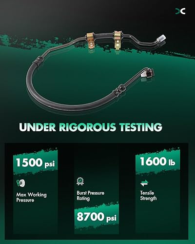 Miniatura 3 de SCITOO Manguera de dirección Manguera de presión Conjunto de línea para Kia Sorento 2003 2004 2005 2006 Reemplazar #575003