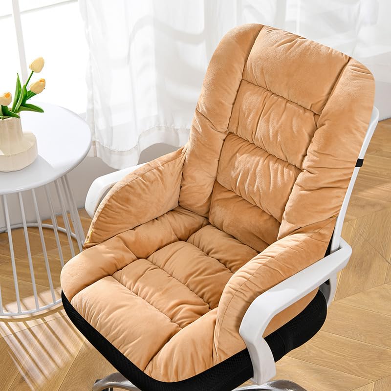 Coussin de chaise monobloc antidérapant XJBTBA pour siège de bureau, gaming et salle à manger