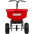 Buyers Products 3039632R Grounds Keeper Commercial All Season Walk Behind Push Spreader, 100lb Capacity, For Seed, Fertilizer, Salt & Snow Melt, Included Grate & Cover With Enclosed Gearbox