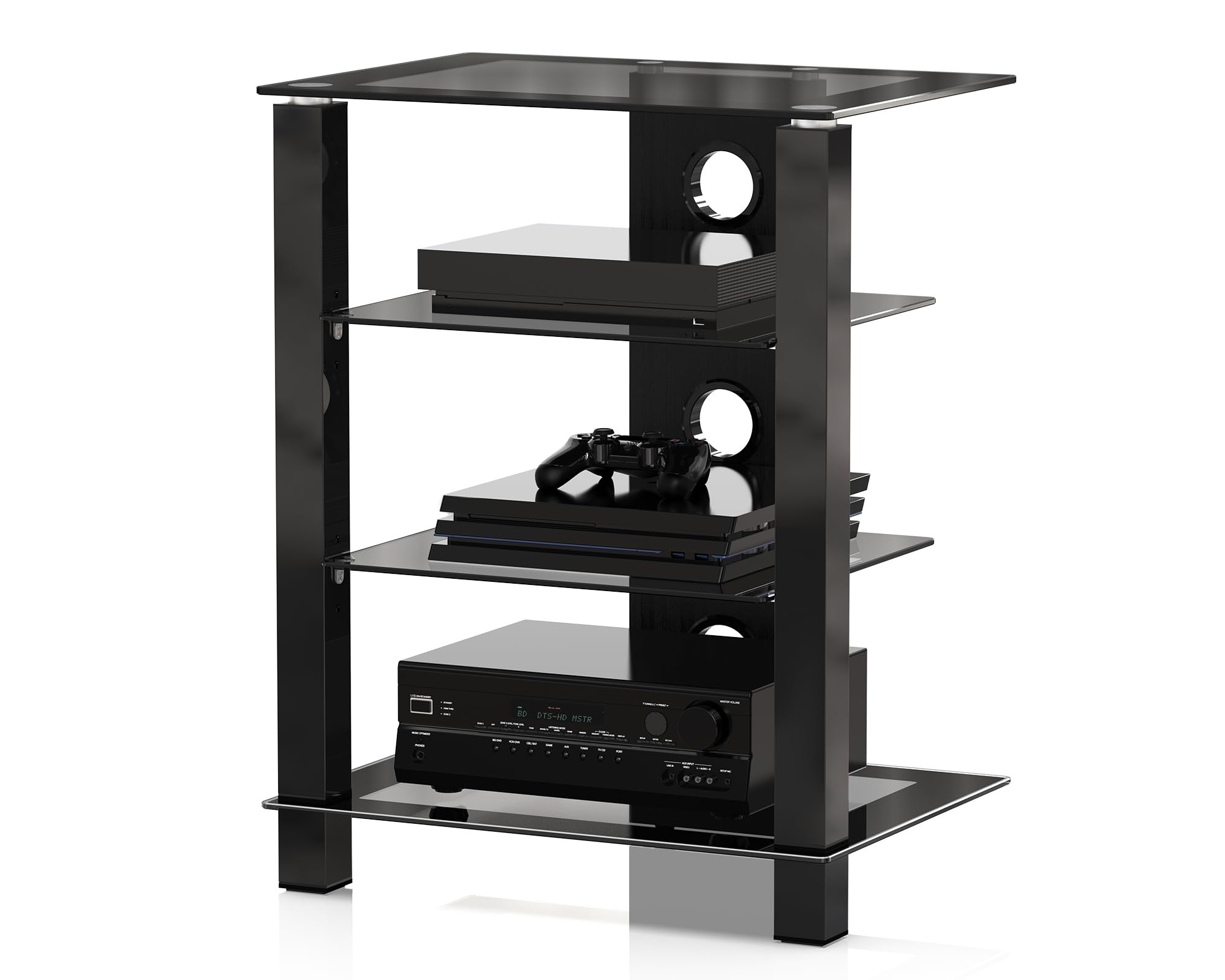 fitueyes meuble hifi 4 niveaux