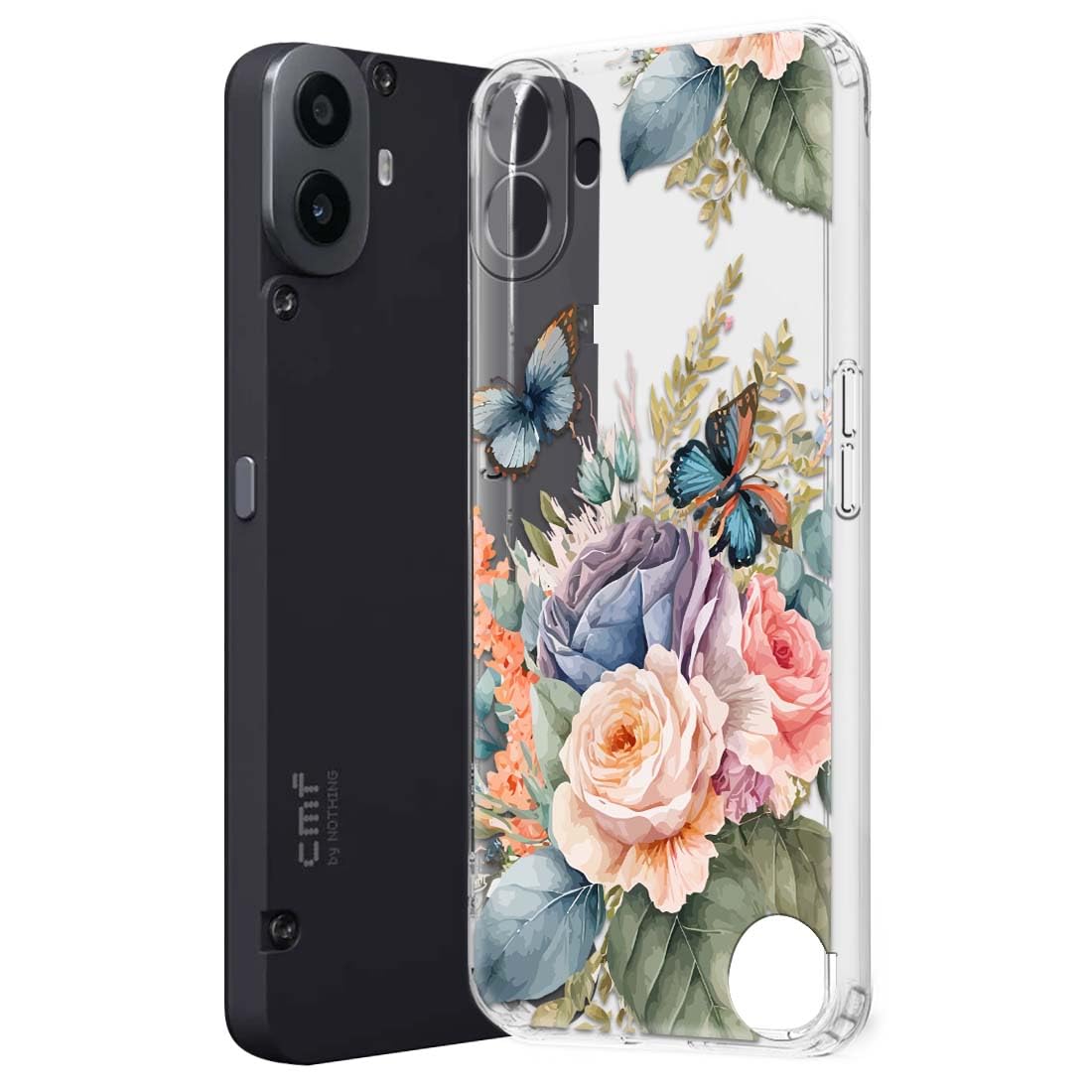Nainz Soft Mobile Back Cover for CMF by Nothing Phone 1 (Silicone_Multicolor) (B0D9D8M9XP) Amazon Price History, Amazon Price Tracker
