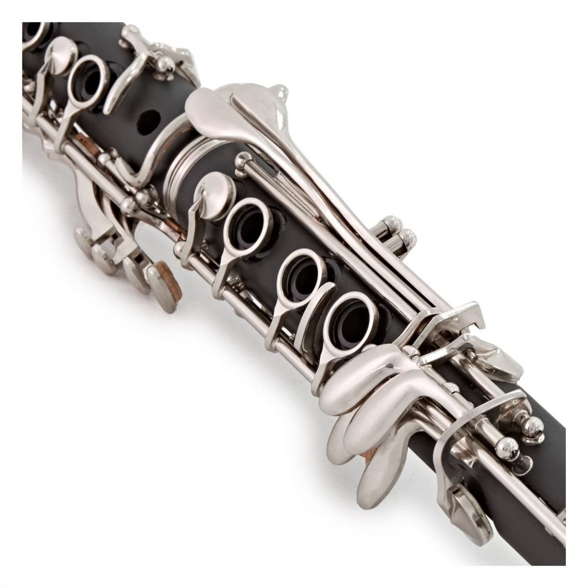 Gear4music Clarinete para principiantes en Si bemol con estuche rígido, cañas y accesorios - Clarinete para estudiantes en Si bemol