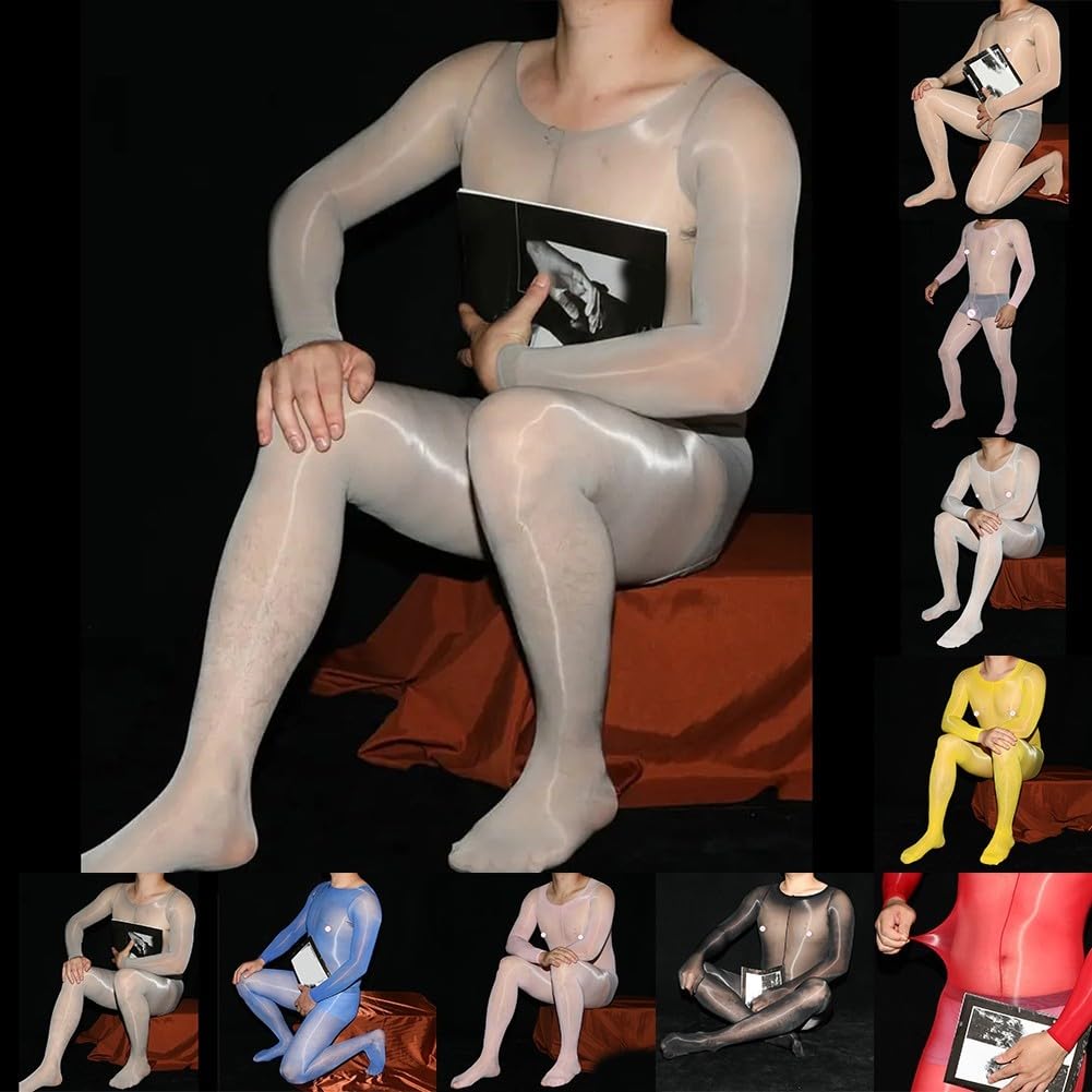 Ensemble lingerie exotique brillante pour homme pour un port confortable (entrejambe fermé)