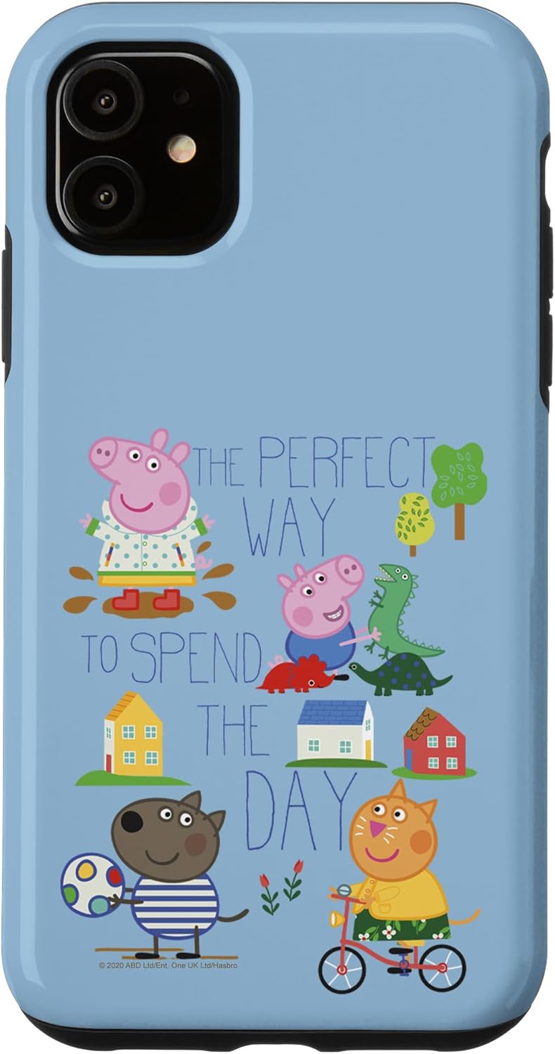 iPhone 11 Peppa Pig The Perfect Way To Spend The Day Case