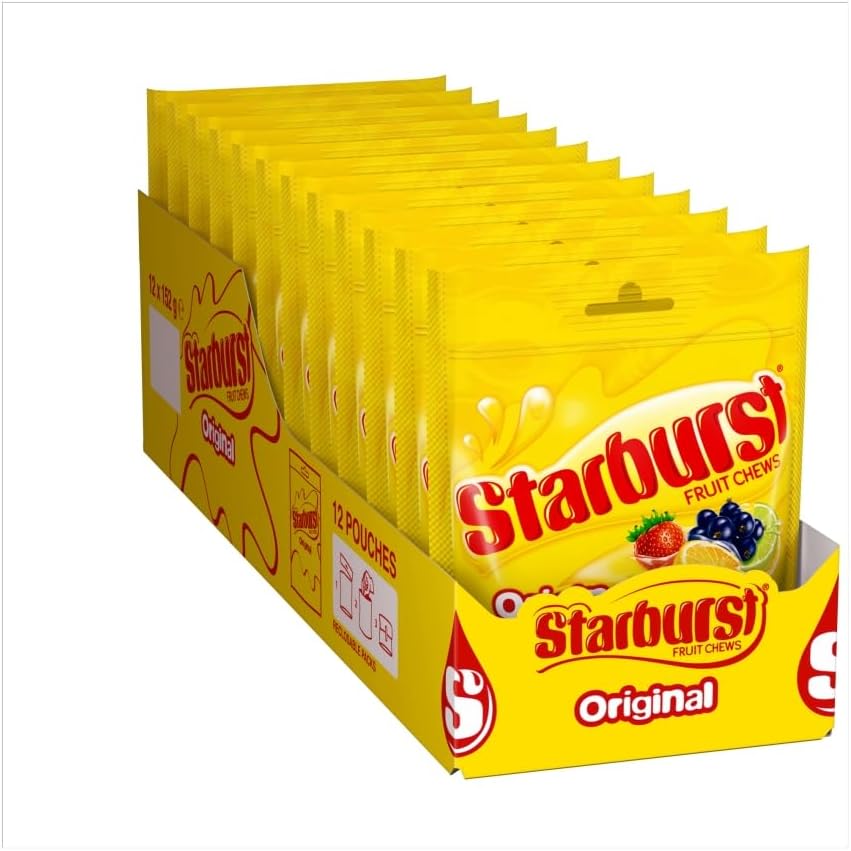 Starburst - Fruit Chews - Original - 138g x 12 (Full Case)