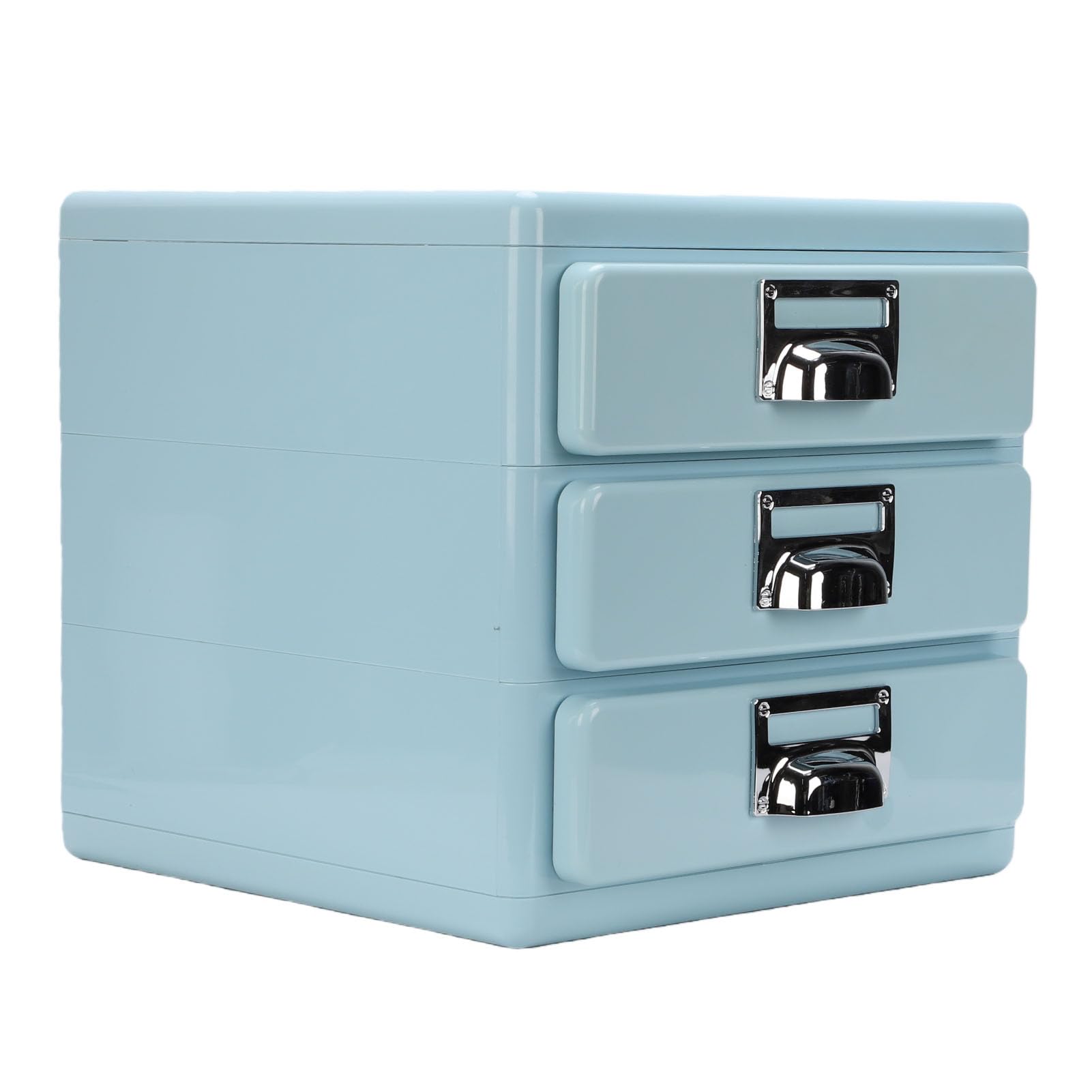 ASHATA Vintage 3 Schubladen Schreibtisch Organizer Aufbewahrungsschrank