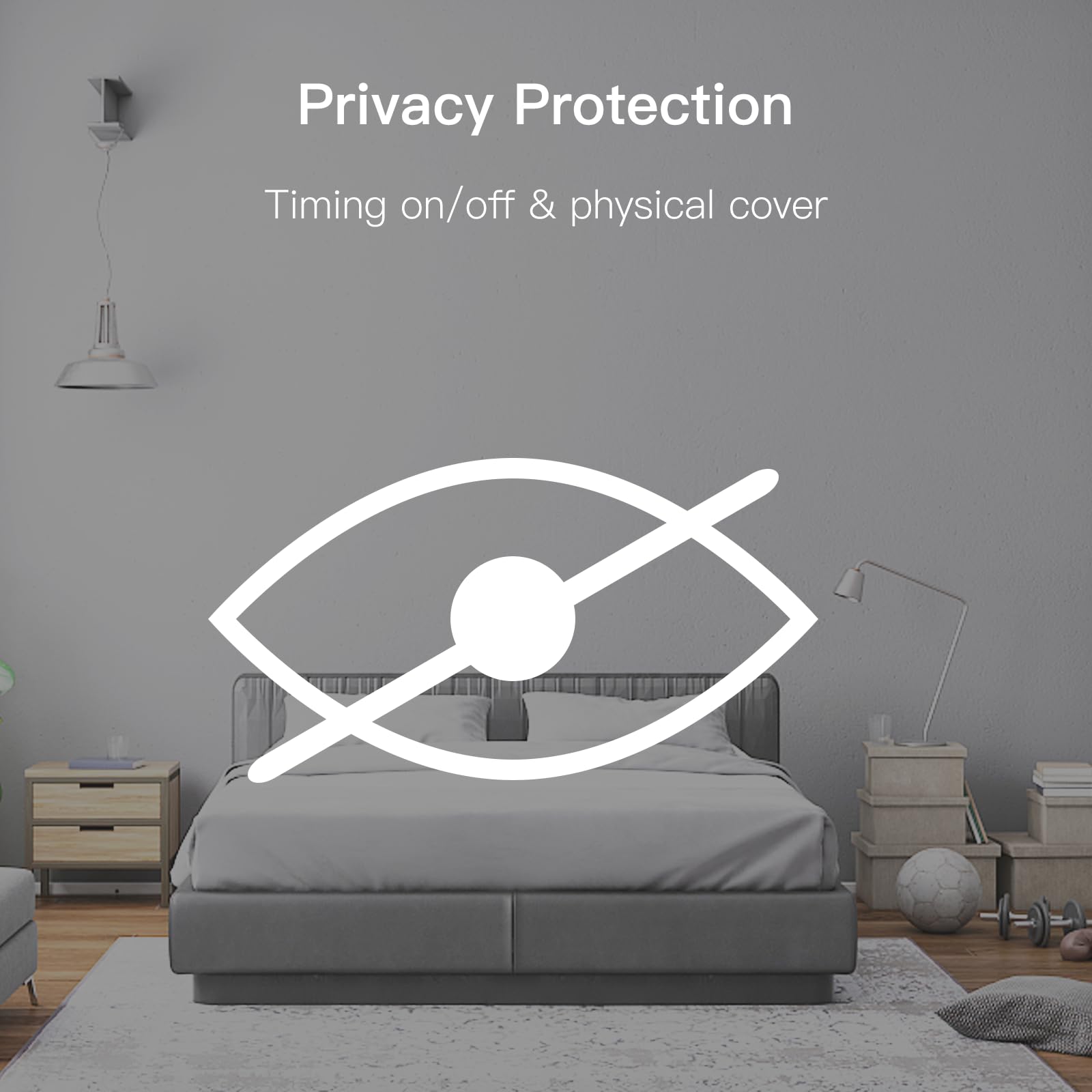 ARENTI Baby Monitor WiFi 5G, Telecamera per Bambini a Doppia Banda 2.4G e 5G, HD da 4 MP per Video Cristallini, Anti-interferenza e Trasmissione più Veloce, Audio a 2 vie, Visione Notturna