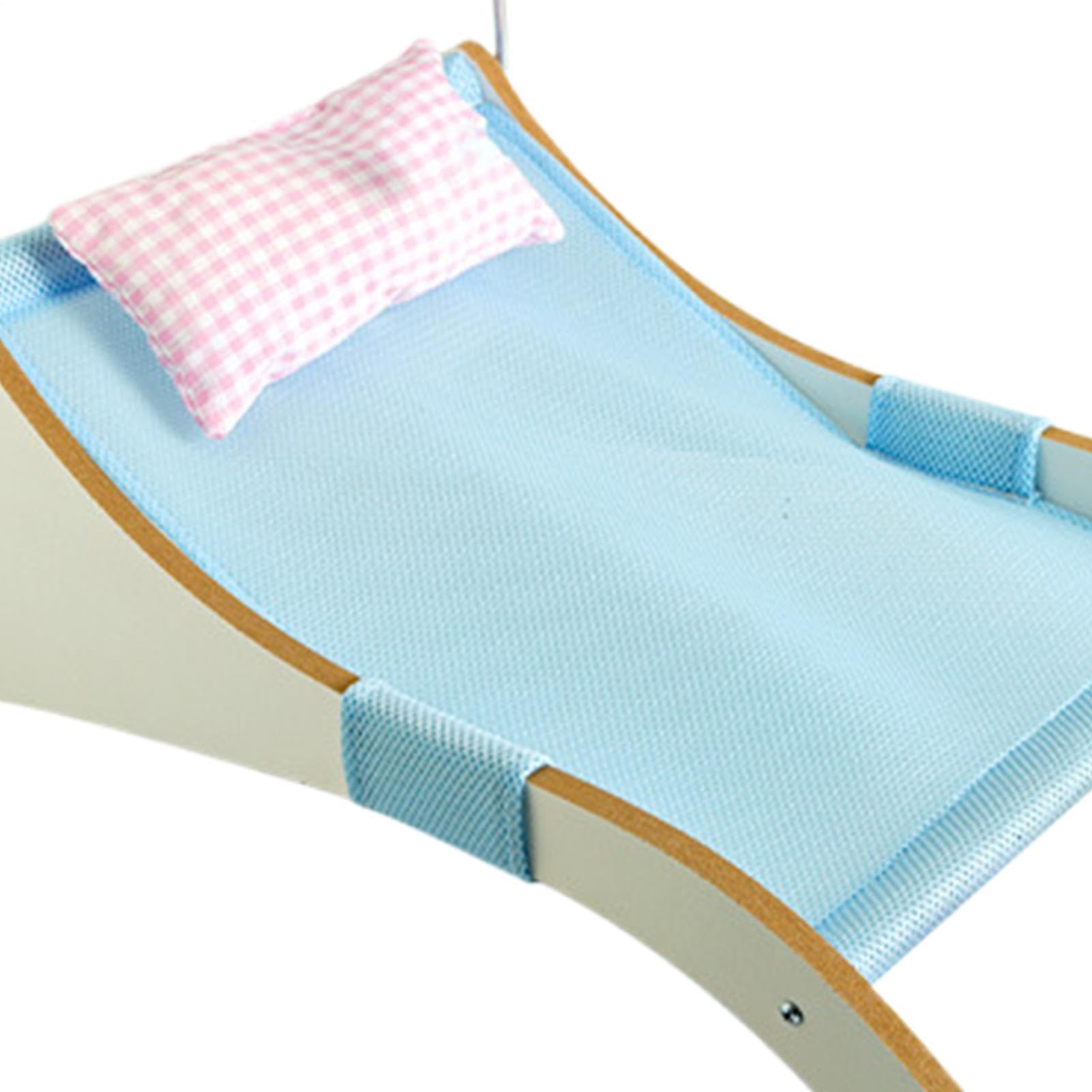 pour Chat Hamac Estival Respirant avec Un Oreiller | Lit en mesh plage pour chat Pour animaux moins de 8 kg - Salon, Balcon, Terrasse, Jardin, Bain de et