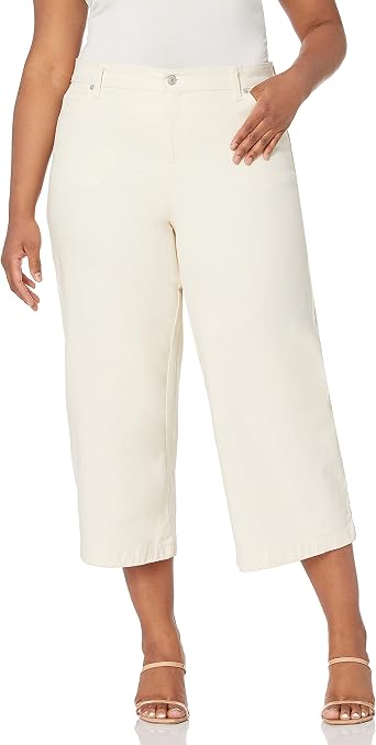 Amanda Wide Leg Crop Length Jean 