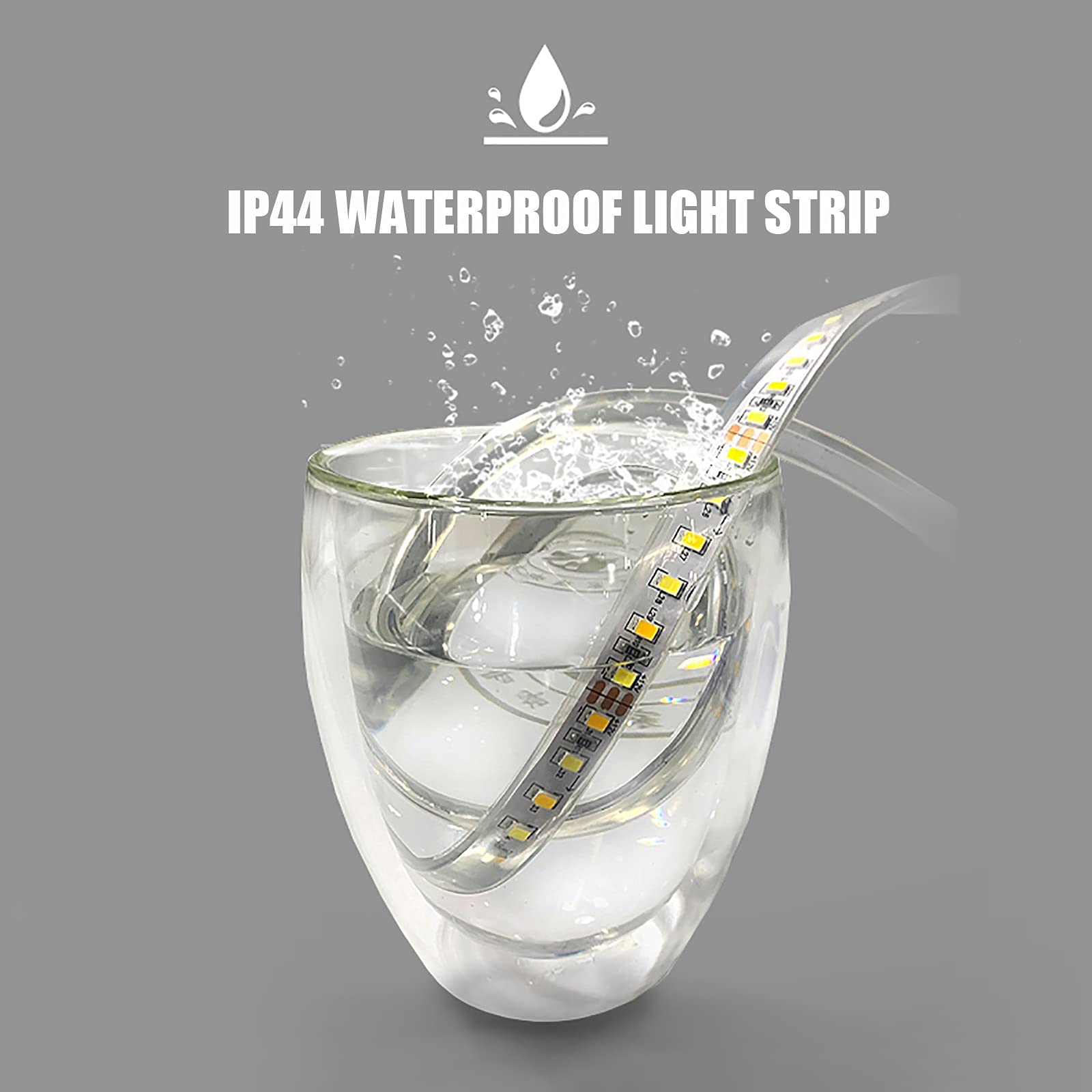 Oval LED Backlit Bathroom Mirror, Dimmable 3 Color Temperature Smart Mirror LED Light Makeup Mirror with Anti-Fog (Color : LED, Size : 50x80cm/20x32in)