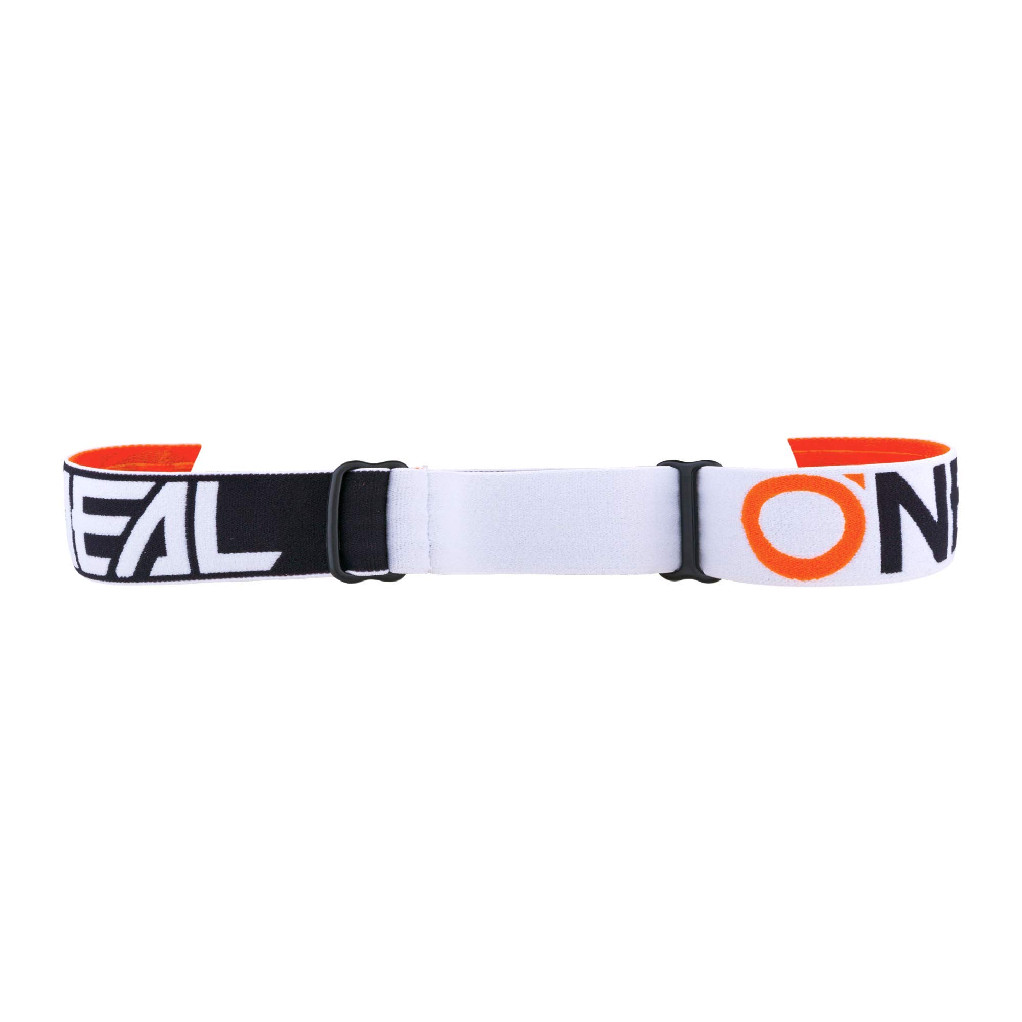 O'NEAL | Lunettes de protection pour vélo et motocross | MX MTB | Objectif 3D 1,2 mm de haute qualité pour une clarté optimale | Lunettes de protection B-10 TWOFACE | Orange Silver | Taille unique