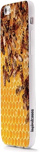 Miniatura 10 de Inspired Cases - Funda con textura 3D para iPhone 13 Mini - Funda de goma para parachoques - Funda protectora para Apple iPhone 13 Mini - Abejas de