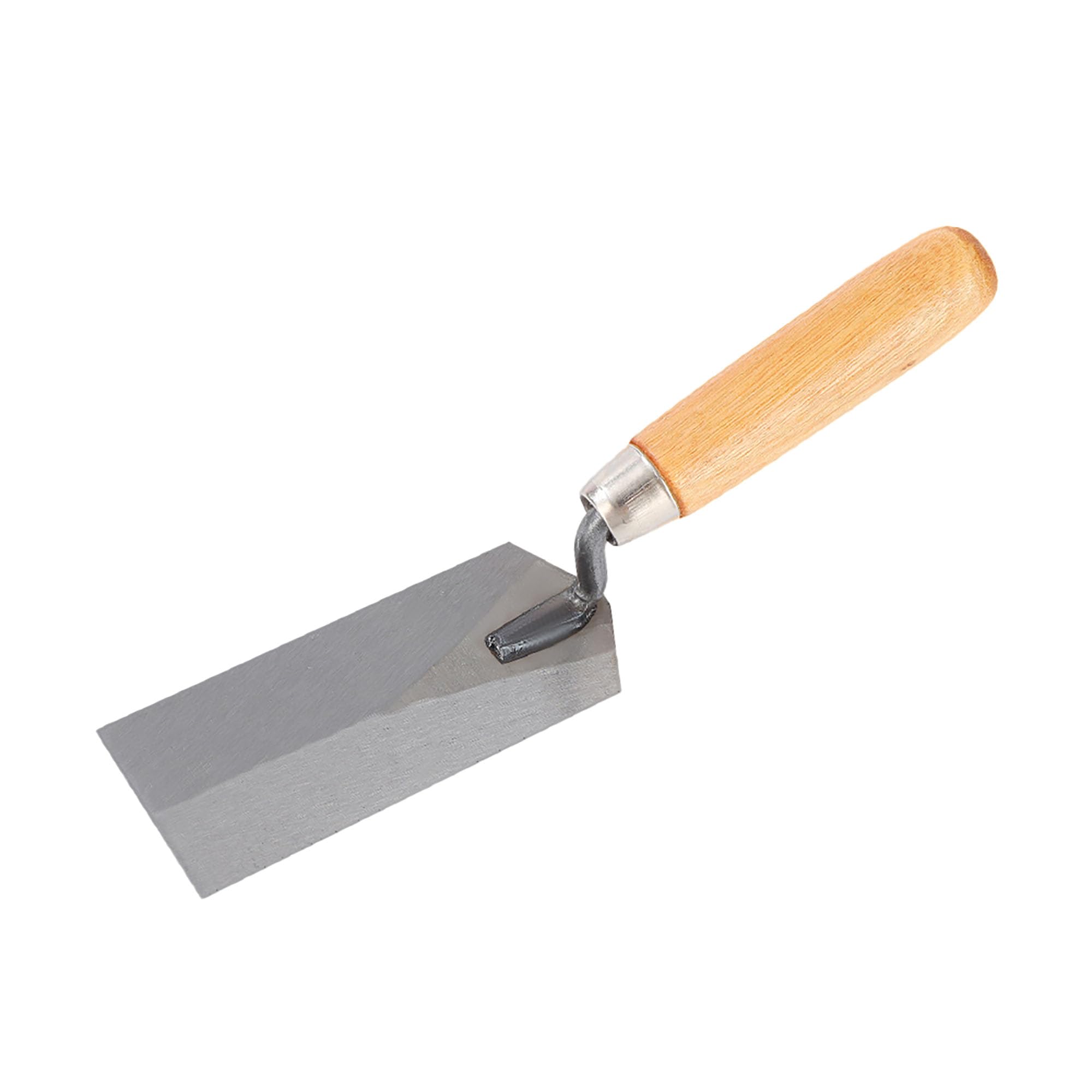 LSGZJZY Masonry Margin Trowel, 5 x 2 Inches, High-Hardness Carbon Steel Blade, Ergonomic Wood Handle