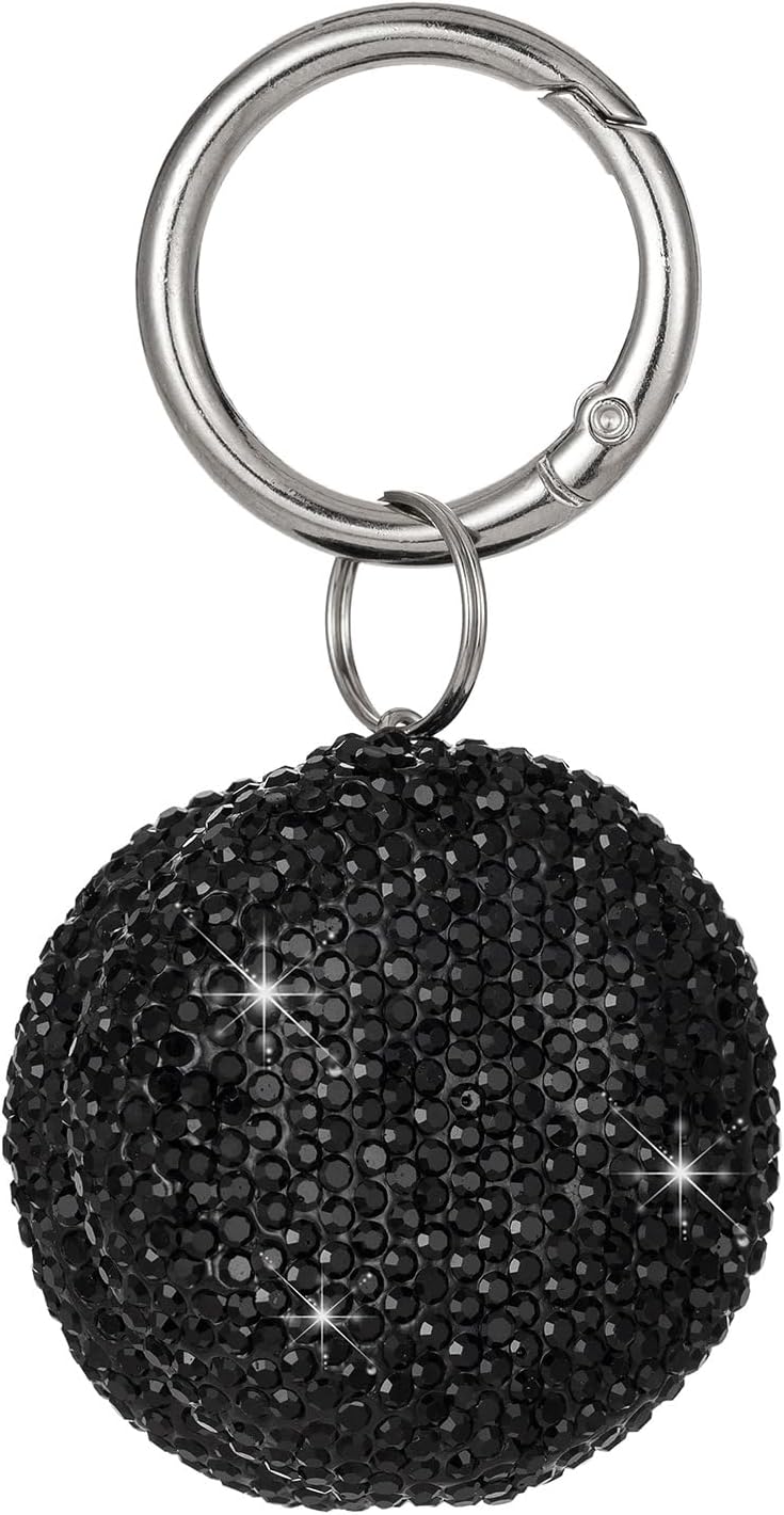 Pill Holder Round Pill Organizer Key Chain Tiny Pill Case Portable Small Medicine Container for Ring Earplugs Coin
