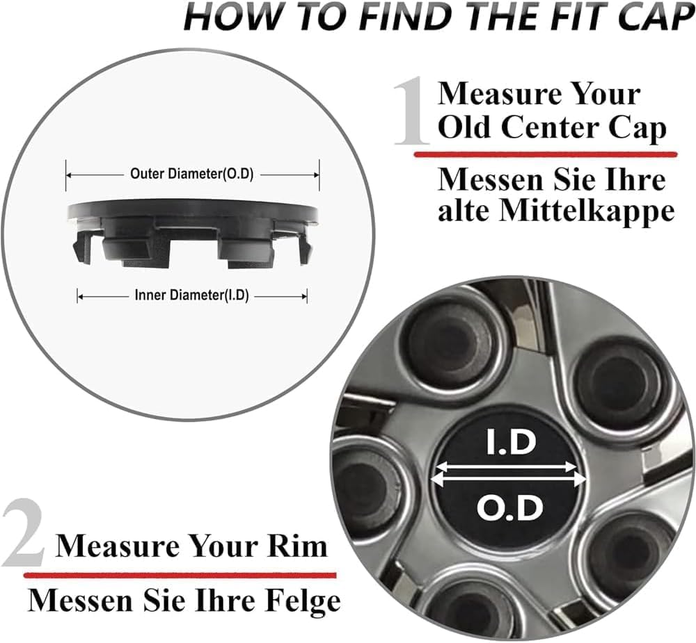 Cache Moyeux pour Audi RS4 (Avant Quattro) 2000-2002