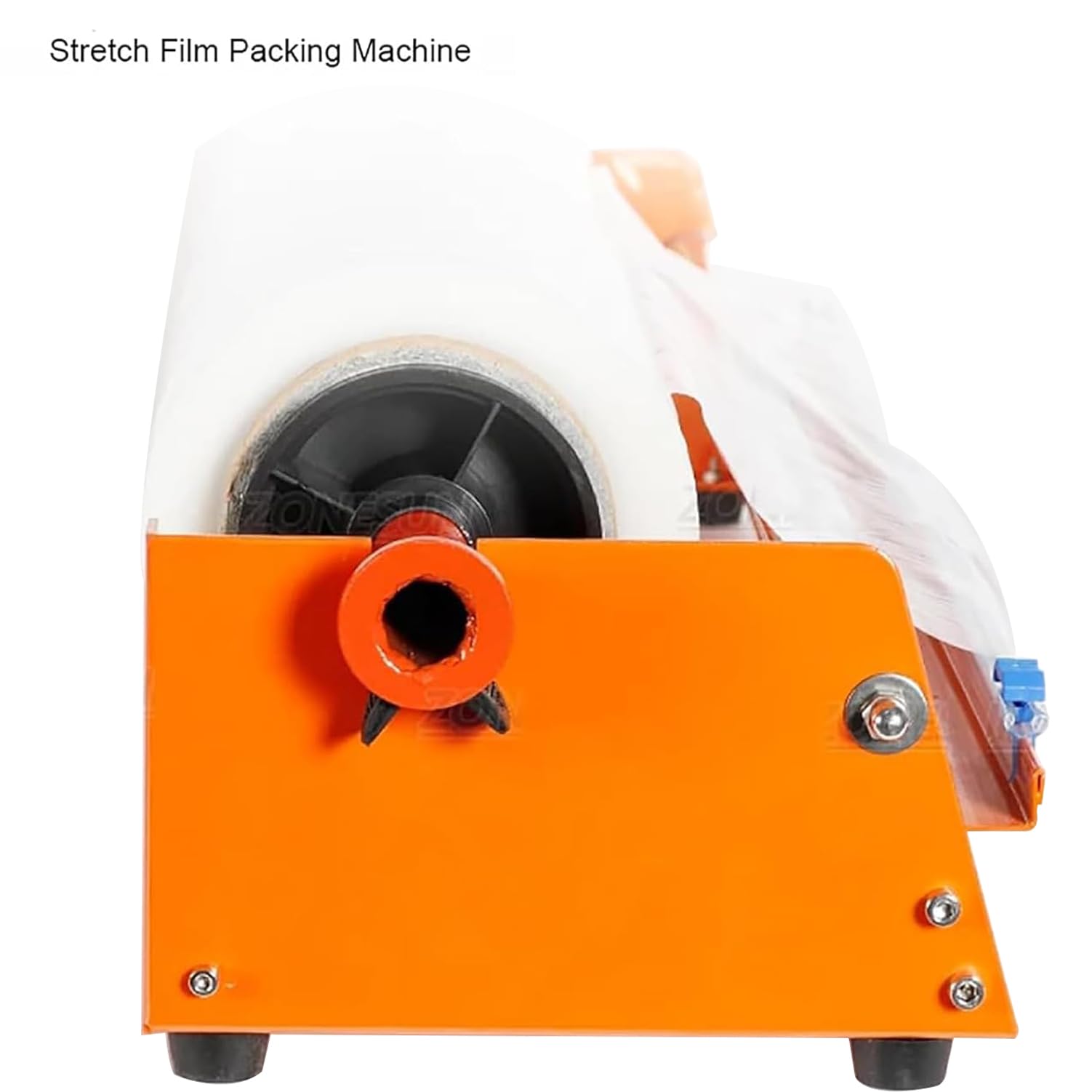 Machine d'emballage de film étirable, distributeur manuel pour film de 50 cm, structure métallique durable, idéale pour les entrepôts, les meubles et l'emballage de vêtements