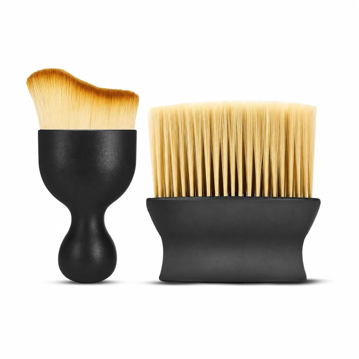 car interior cleaning brush combo | 2 pcs pack | ac vent brush | scratch free car duster | multifunctional car brush for cleaning car interior, pc, laptop, keyboard