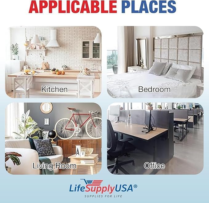 Miniatura 5 de LifeSupplyUSA Filtro HEPA de repuesto compatible con purificadores de aire Austin Air FR200 FR250 Health Mate Junior HM200, HM 200, HM-200 HM-205