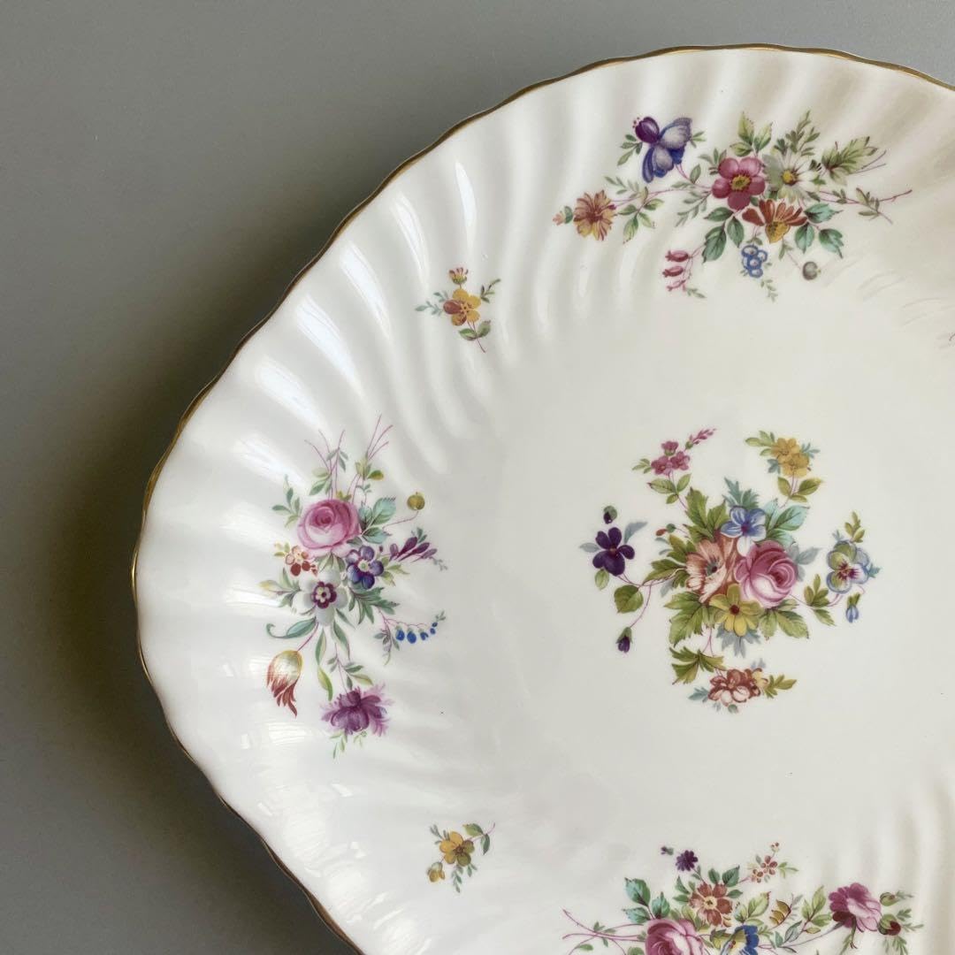 英国製ヴィンテージ　ミントン　マーロウ　取手付プレート　MINTON　【未使用】 Amazon.co.jp: 英国製ヴィンテージ ミントン マーロウ 取手付プレート