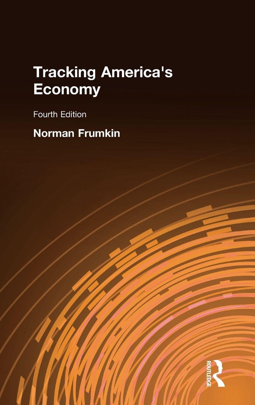 Buy Tracking America'S Economy โ BookShops.in