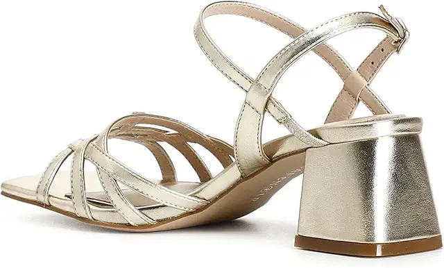 Sanalo Sandali Gabbia - Sandali Effetto Laminato Multi Listini con Tacco 50mm