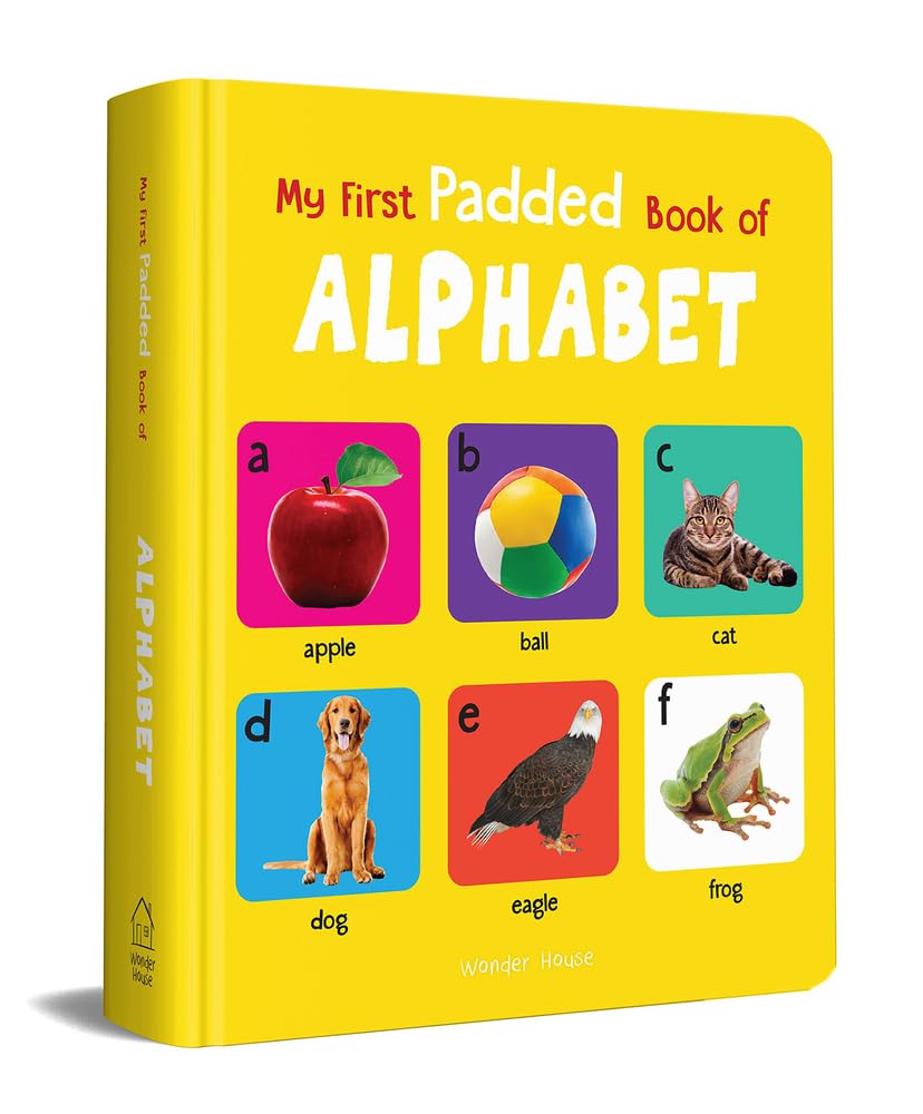 My First Padded Book of Alphabet: Early Learning Padded Board