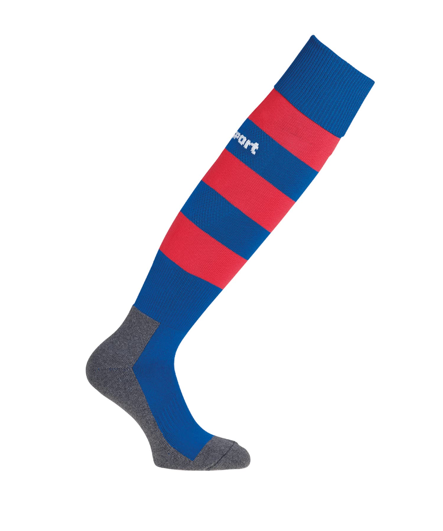 Uhlsport Team Pro Essential STRIPE Socks Men's Socks - Azure/Red, 45-47