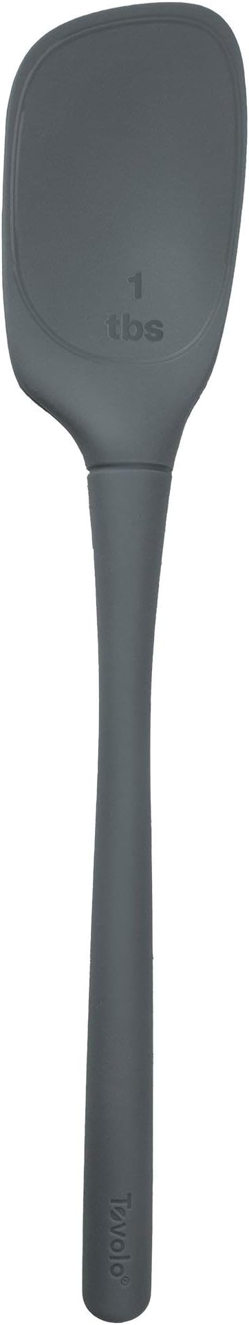 Tovolo Flex-Core All Silicone Deep Spoon - Charcoal