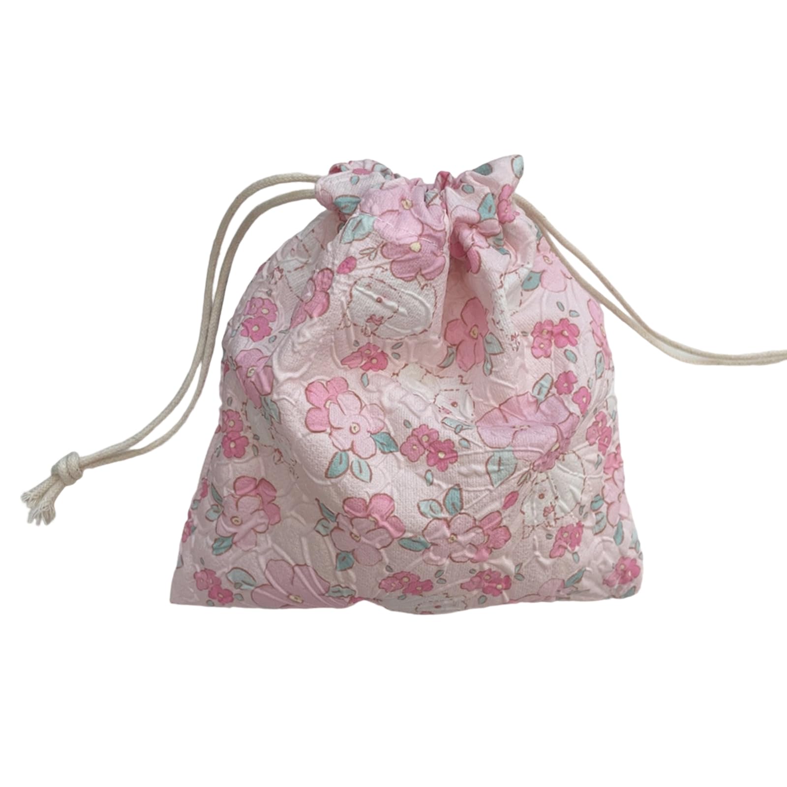 CAZSTYK Cartoon Design Makeup Bag Drawstring Closure Portable Accessory Pouches Multipurpose Cosmetic Carry Bag Toiletry