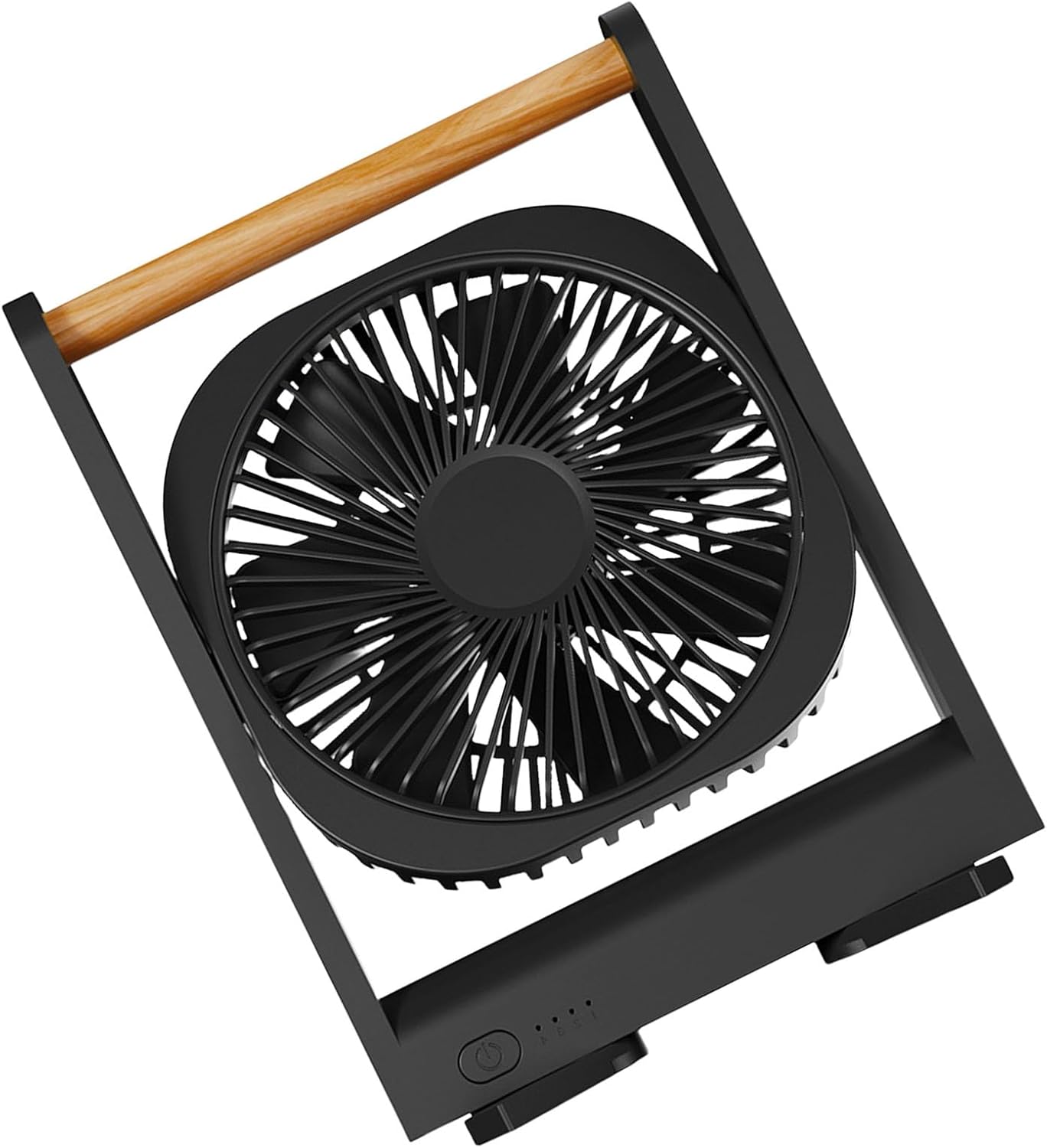 Rechargeable Small Fan With USB Charging And 4 Speed Adjustable Texture Suitable For Quiet And Efficient Cooling USB Electric Fan