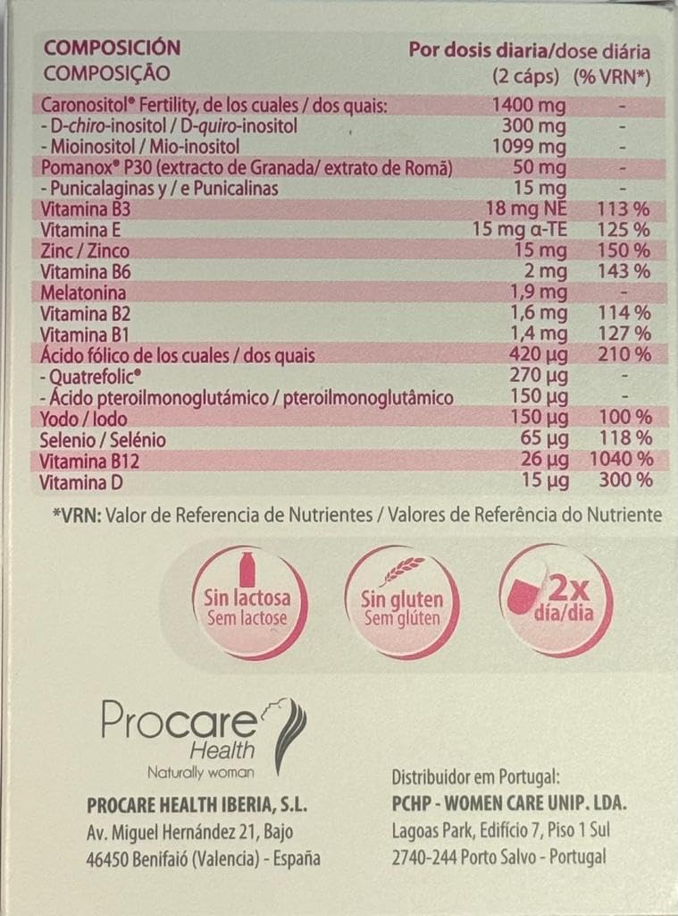 Ovosicare Fertility 60 Caps