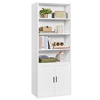 VASAGLE Libreria, Libreria Scaffale Verticale a 6 Ripiani