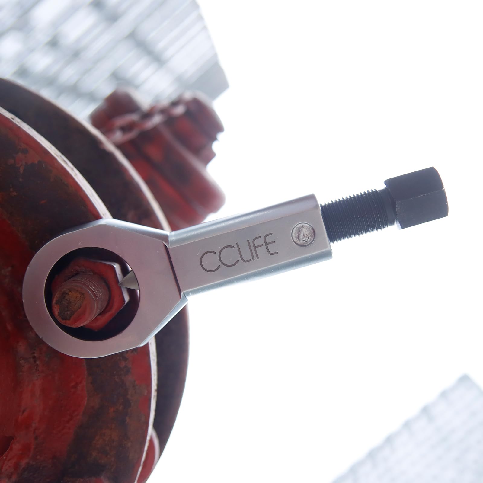 CCLIFE Spaccadadi 4 Pezzi 9-27mm Set di Estrattori Dadi Dado Splitter Strumento di Smontaggio per la Rimozione del Dado