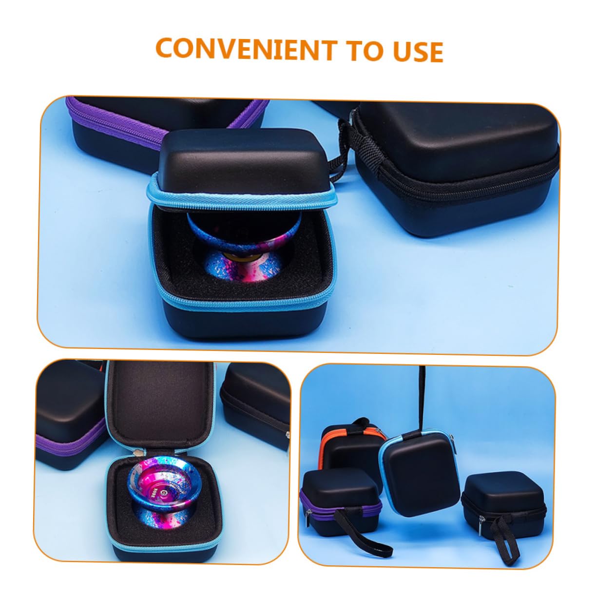 ibasenice 5pezzi Borsa Per Yo-yo Con Design Portatile Leggera e Resistente Facile Da Trasportare Adatta Per Giocatori e Appassionati Di Giochi All Aperto