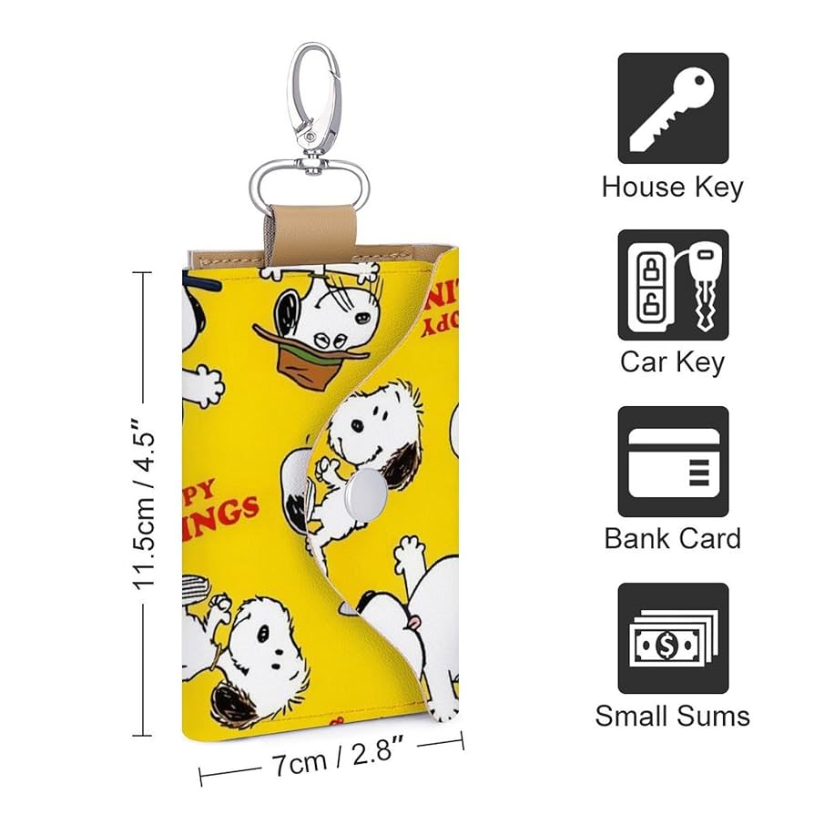 稀少 廃盤 スヌーピー オラフ コインケース ＆ キーホルダー 2点