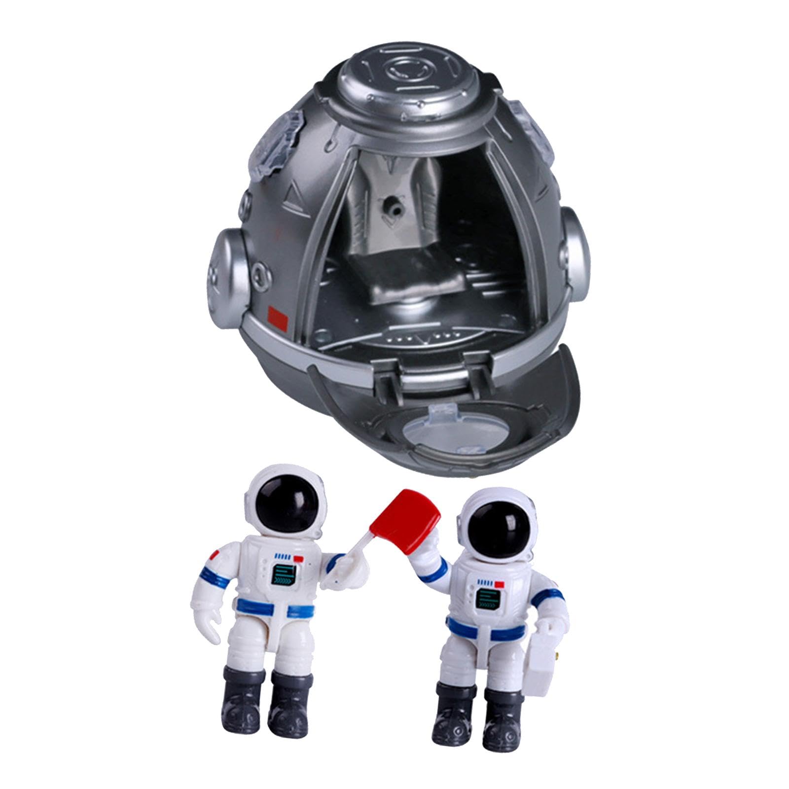 Amazon.co.jp: Generic ミニチュア宇宙飛行士フィギュアプレイセット