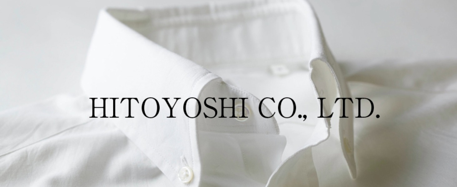 Amazon.co.jp: HITOYOSHI ドレスシャツ 長袖 SHB-W-02 セミワイド
