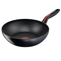 Lagostina Linea Rossa Wok Antiaderente in Alluminio, Ø 28 cm