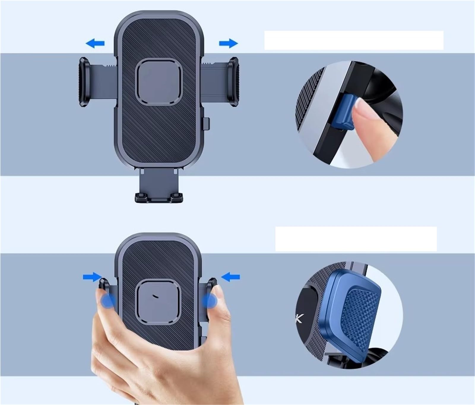 Per Samsung Supporto Telefono Da Auto Smartphone Gravity No Magnetico Bocchetta Dell'aria Supporto Telefono Auto