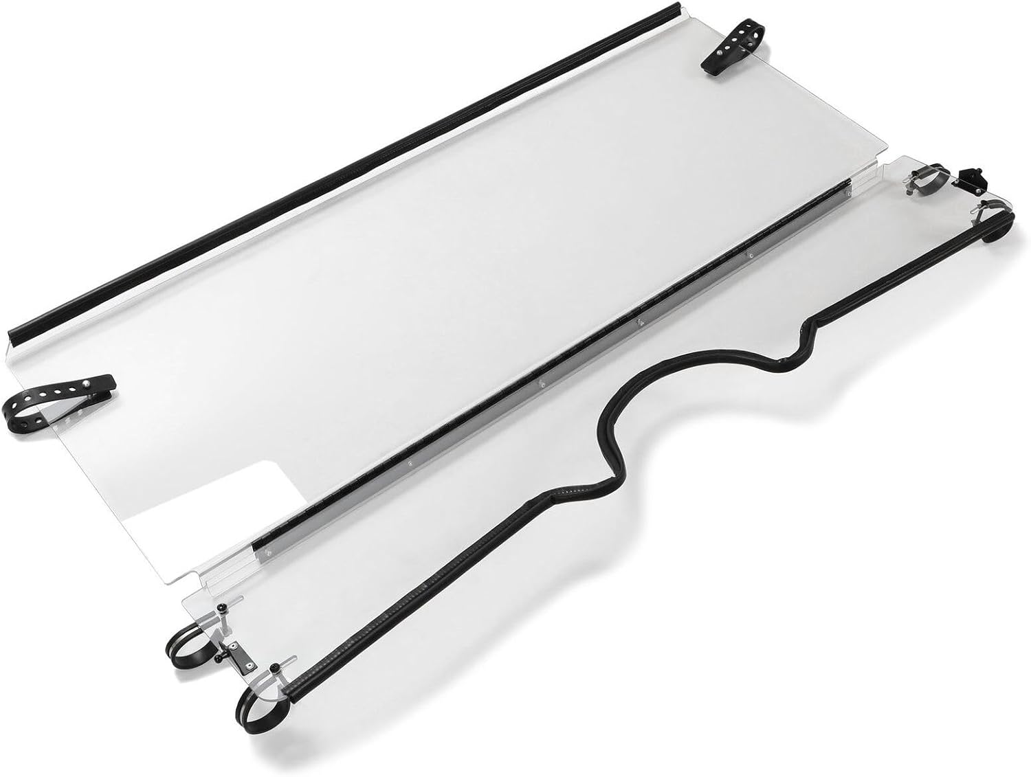 1/4" Front Folding Windshield /660/700 UTV Plastic for Yamaha for 450 2006-2009 for 2004-2007 for Rhino 700 2008-2013